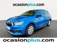Usado Skoda Fabia Ambition 110 CV (80 kW) 2022 Azul Utilitario
