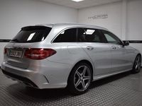 Usado Mercedes C220 AMG 170 HP (125 kW) 2016 Cinzento Carrinha