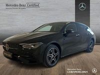 Usado Mercedes CLA250e Shooting Brake AMG line 218 CV (160 kW) 2025 Negro cosmos Familiar