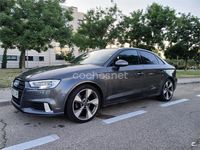 Käytetty Audi A3 S-Line 150 HP (110 kW) 2018 Harmaa Sedan