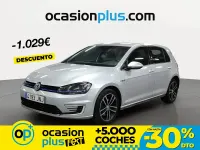 Usado VW Golf VII GTE 204 CV (150 kW) 2016 Gris Utilitario