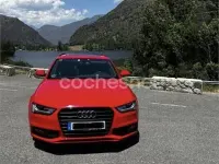 Usado Audi A4 S-Line 225 CV (165 kW) 2014 Rojo Familiar