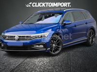Usado VW Passat R-line 150 CV (110 kW) 2020 Azul Familiar
