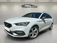 Usado Seat Leon FR 150 CV (110 kW) 2021 Blanco Familiar