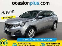 Usado Peugeot 3008 Active 131 CV (96 kW) 2018 Gris SUV