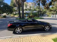Usado Mercedes E350 265 CV (194 kW) 2011 Negro Descapotable