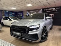 Usado Audi Q8 S-Line 286 CV (210 kW) 2019 Gris / plata SUV