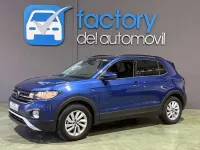 Usado VW T-Cross Advance 110 CV (80 kW) 2022 Azul SUV