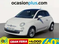 Usado Fiat 500 Lounge 69 CV (50 kW) 2015 Blanco Utilitario