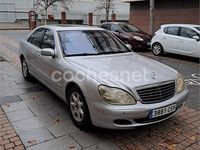 Usado Mercedes S400 250 CV (183 kW) 2004 Gris / plata Berlina