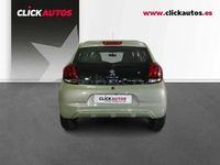 Usado Peugeot 108 Allure 72 CV (52 kW) 2021 Verde Berlina