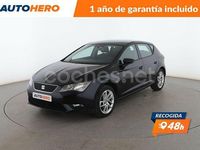 Usado Seat Leon Style 106 CV (77 kW) 2014 Negro Berlina