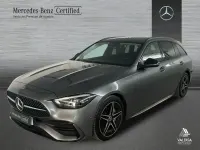 Usado Mercedes C220 AMG line 200 CV (147 kW) 2024 Gris Familiar