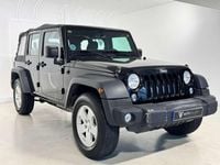 Usado Jeep Wrangler Unlimited Sport 200 CV (147 kW) 2018 Negro SUV