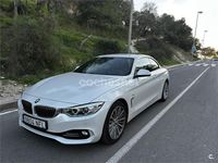 Usado BMW 430 Cabriolet 258 CV (189 kW) 2015 Blanco Descapotable