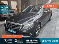 Usado Mercedes E220 194 CV (142 kW) 2018 Negro Familiar