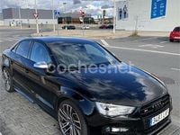 Usado Audi S3 300 CV (220 kW) 2014 Negro Berlina