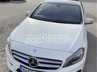 Usado Mercedes A220 AMG line 170 CV (125 kW) 2014 Blanco Berlina