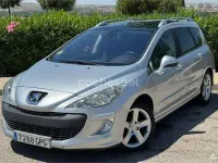 Usado Peugeot 308 SW Premium 110 CV (80 kW) 2009 Gris / plata Familiar