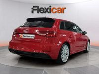 Usado Audi A3 S-Line 150 CV (110 kW) 2018 Rojo Berlina