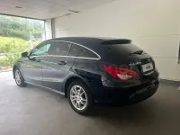 Occasion Mercedes CLA200 Shooting Brake AMG line 136 PK (100 kW) 2016 Blauw Stationwagen