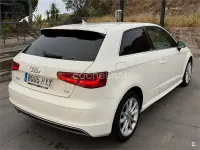 Usado Audi A3 105 CV (77 kW) 2014 Blanco Berlina