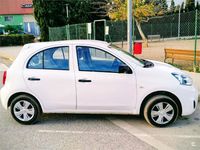 Usado Nissan Micra Acenta 80 CV (58 kW) 2016 Blanco Utilitario