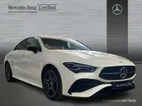 Usado Mercedes CLA220 190 CV (139 kW) 2025 Blanco Berlina