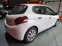Usado Peugeot 208 Access 75 CV (55 kW) 2016 Blanco Utilitario