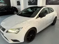 Usado Seat Leon I-Tech 122 CV (89 kW) 2014 Blanco Berlina