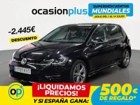 Usado VW Golf VII R-line 150 CV (110 kW) 2019 Negro Berlina