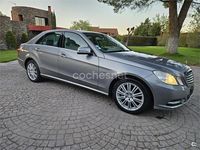 Usado Mercedes E220 Elegance 170 CV (125 kW) 2012 Gris / plata Berlina