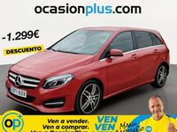 Usado Mercedes B200 136 CV (100 kW) 2018 Rojo Monovolumen