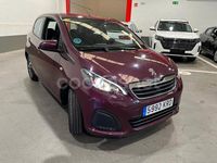 Usado Peugeot 108 Active 72 CV (52 kW) 2018 Granate Berlina