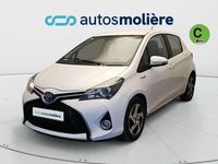 Usado Toyota Yaris Hybrid Active 99 CV (72 kW) 2014 Blanco Utilitario