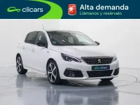 Usado Peugeot 308 GT 130 CV (95 kW) 2021 Blanco Berlina