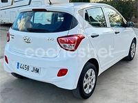 Usado Hyundai i10 66 CV (48 kW) 2015 Blanco Utilitario