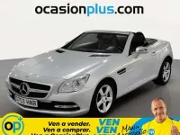Usado Mercedes SLK200 184 CV (135 kW) 2011 Plateado Descapotable