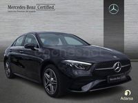 Usado Mercedes A250 AMG line 218 CV (160 kW) 2024 Negro noche Berlina