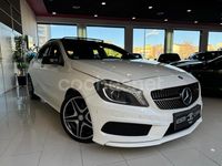 Usado Mercedes A200 AMG line 156 CV (114 kW) 2013 Blanco Berlina