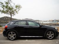 Usado Mercedes GLA200 AMG line 136 CV (100 kW) 2014 Negro SUV