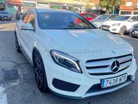 Usado Mercedes GLA220 AMG line 170 CV (125 kW) 2014 Blanco SUV