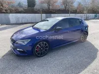 Usado Seat Leon CUPRA 300 CV (220 kW) 2018 Azul Berlina