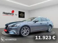 Usado Mazda 6 Luxury 150 CV (110 kW) 2016 Gris / plata Familiar
