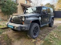 Usado Jeep Wrangler Sahara 177 CV (130 kW) 2010 Negro SUV