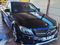 Usado Mercedes C220 AMG 170 CV (125 kW) 2016 Negro Berlina