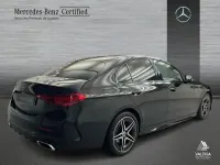 Usado Mercedes C200 AMG line 163 CV (119 kW) 2025 Negro Berlina