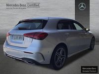 Usado Mercedes A180 AMG line 116 CV (85 kW) 2024 Plata iridio Berlina