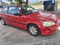 Usado Honda Civic S 90 CV (66 kW) 1999 Rojo Berlina