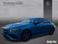 Usado Mercedes CLA220 AMG line 190 CV (139 kW) 2025 Azul híper Berlina